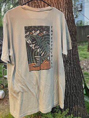 XL Sage Trout Fayettechill Graphic Tee
